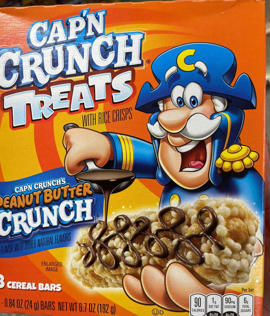 Cap’n Crunch Treats Peanut Butter Crunch - Exotic Spot 99