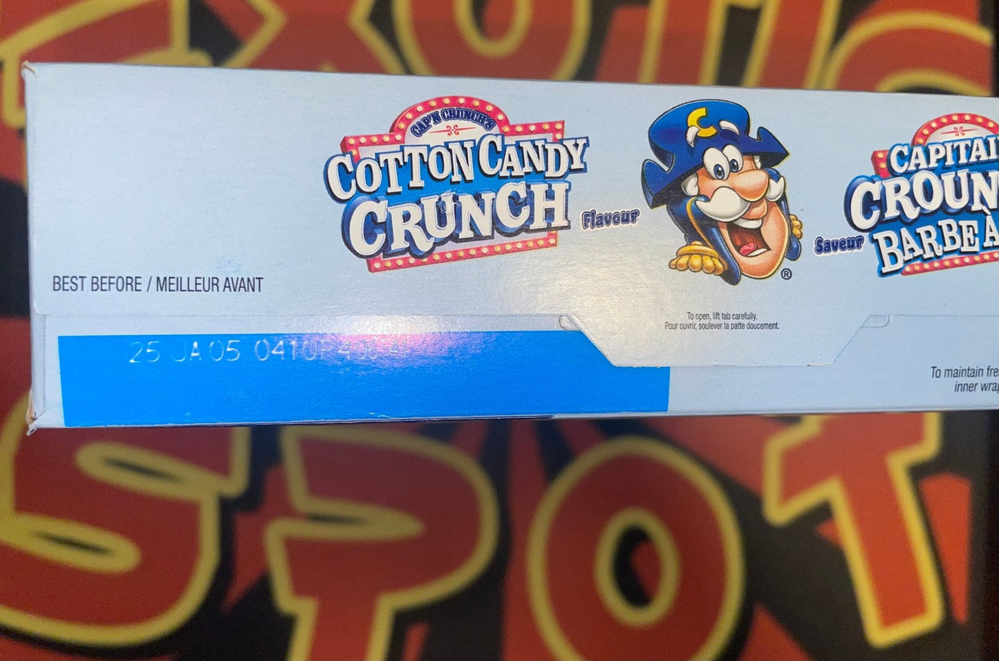 Captain Crunch Cotton Candy Crunch Cap’n Crunch Crunchatize me Cap’n Sweet Corn Crunchy Breakfast Cereal Limited Edition Flavour Sweetened 288g - Exotic Spot 99