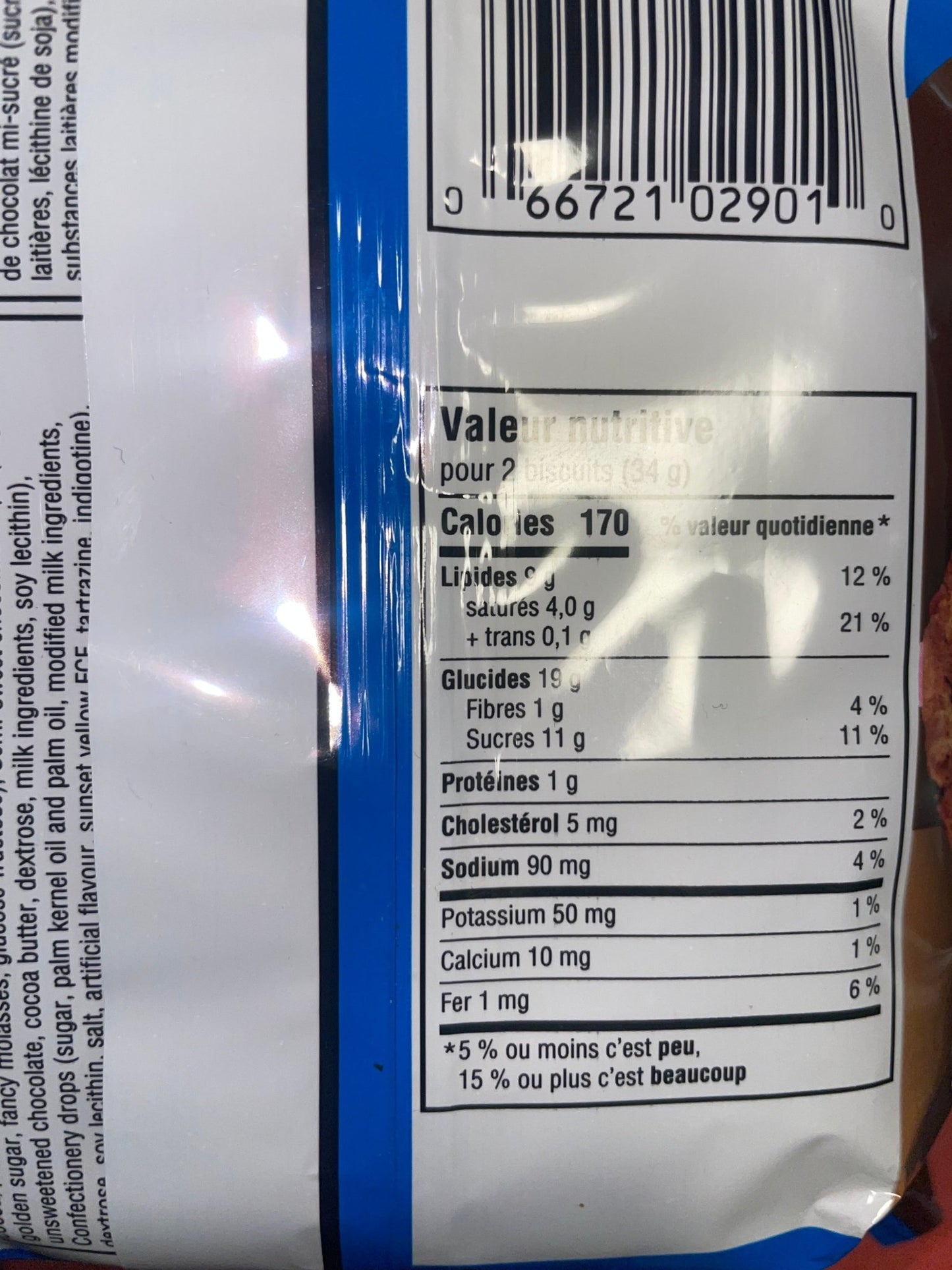 Chips Ahoy Cadbury Chocolate Chip Caramilk Flavored Cookies Snack Cookie Caramel Snacks Sweet 253g Christie - Exotic Spot 99