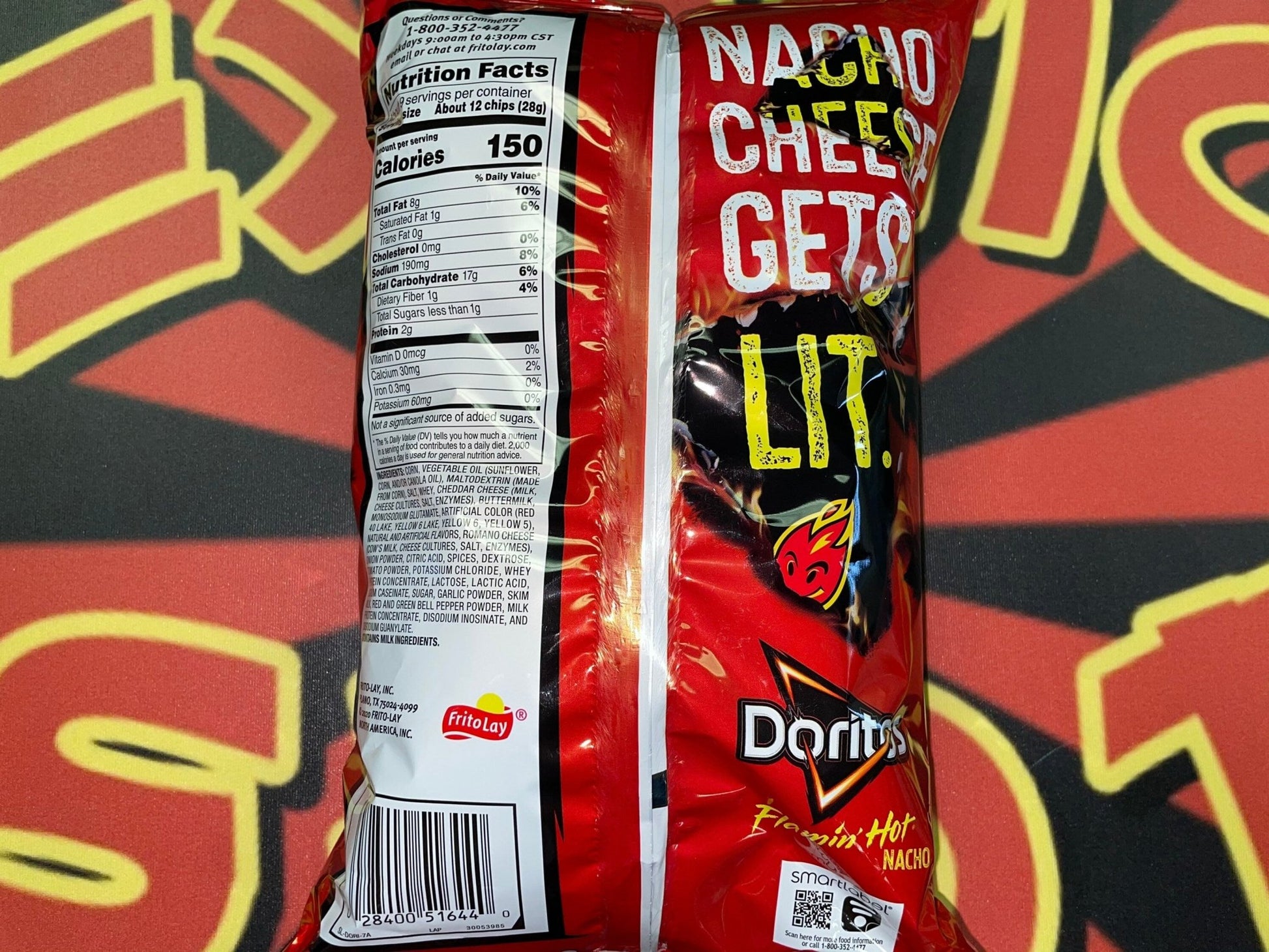 Doritos Flamin’ Hot Nacho 262g - Exotic Spot 99