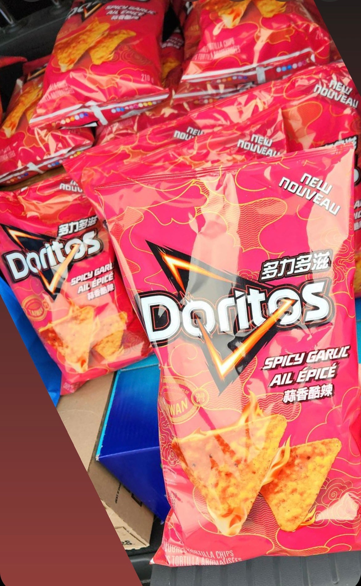 Doritos Spicy Garlic New Chips Tortilla Chip Snack Snacks Dorito - Exotic Spot 99