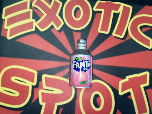 Fanta White Peach Aluminum Mini Can (Japan)