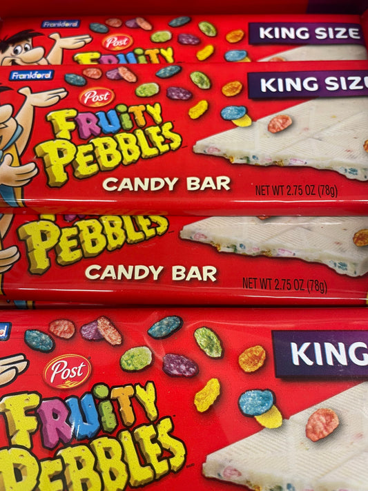 Fruity Pebbles King Size Candy Bar