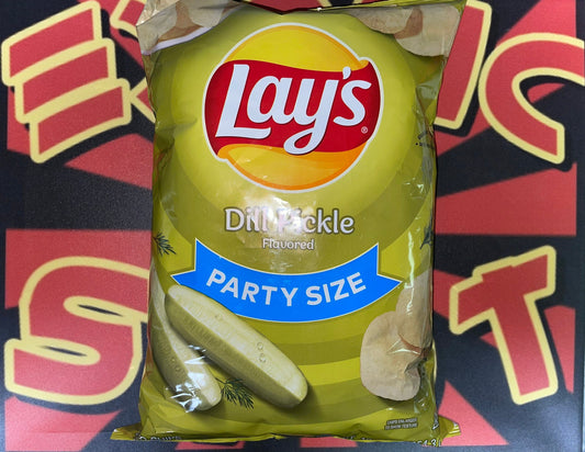 Lays Dill Pickle Flavor Party Size