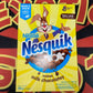 Nestle Nesquik Cereal makes milk chocolatey