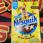 Nestle Nesquik Cereal makes milk chocolatey